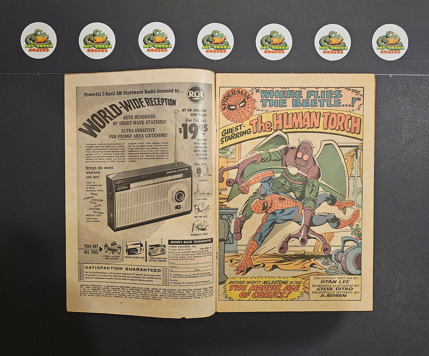 Amazing Spider-Man (1965) #21 Lower Grade Silverage