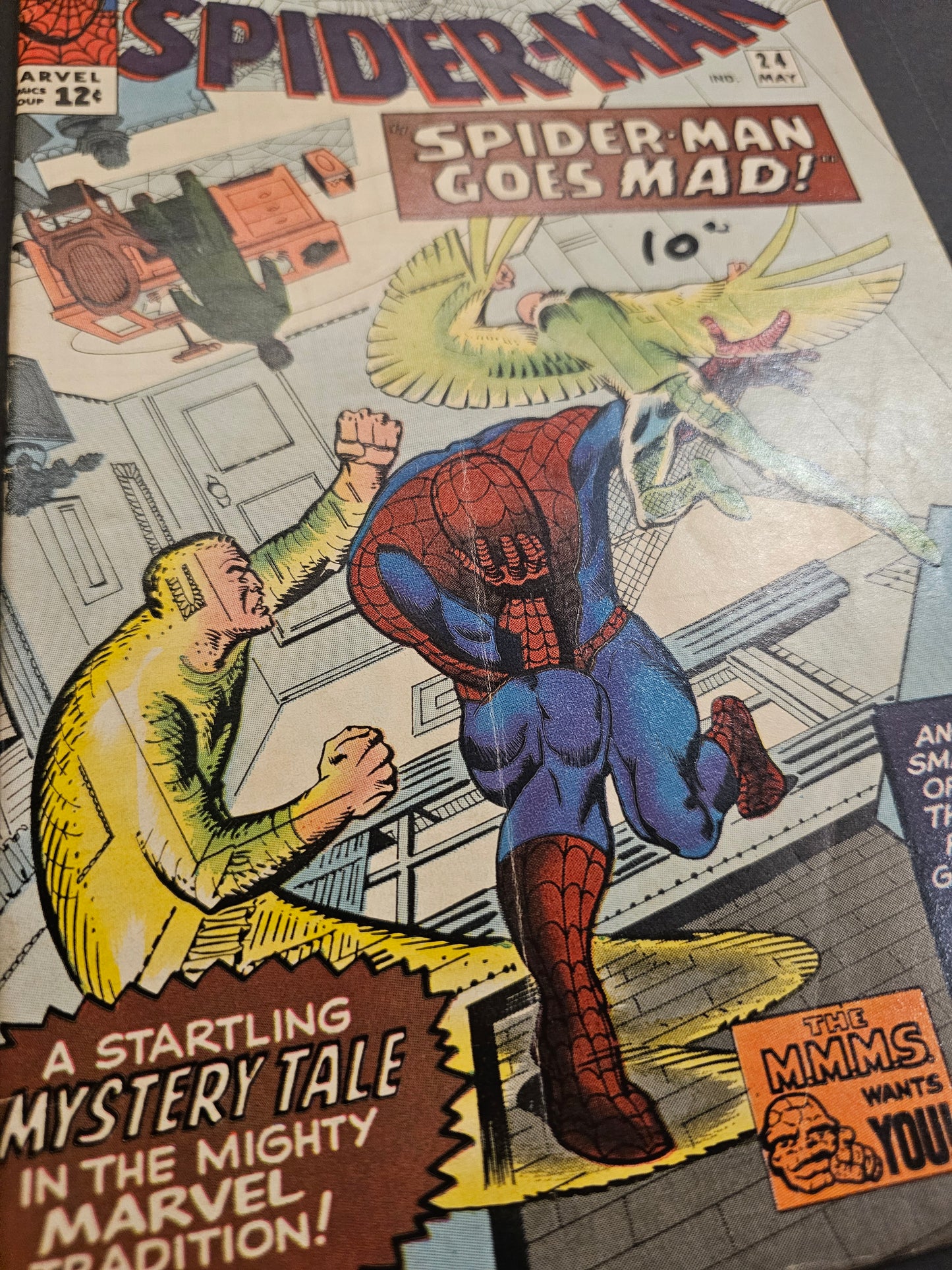 Amazing Spider-Man (1965) #24 Mysterio Appearance