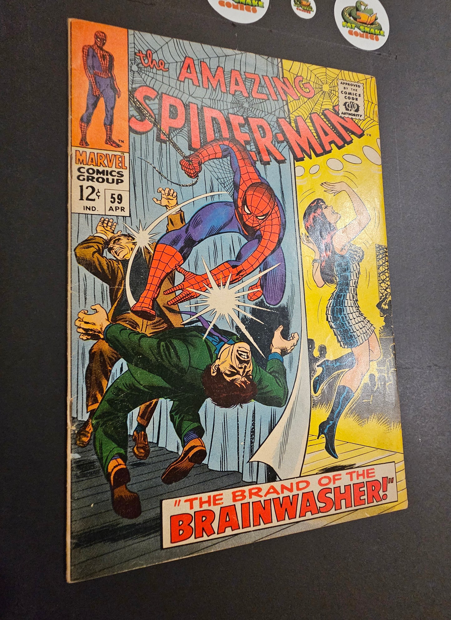 Amazing Spider-Man (Vol.1) #59 1st Mary Jane Watson cover