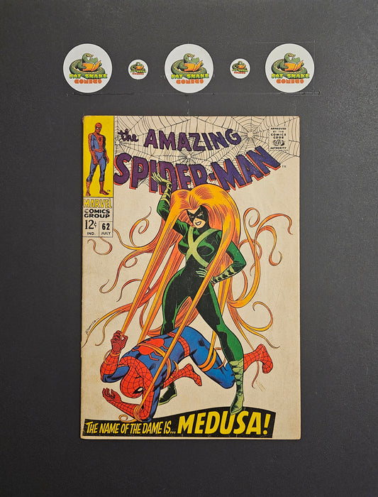 Amazing Spider-Man (Vol.1) #62 Beautiful Medusa Cover Appearance of