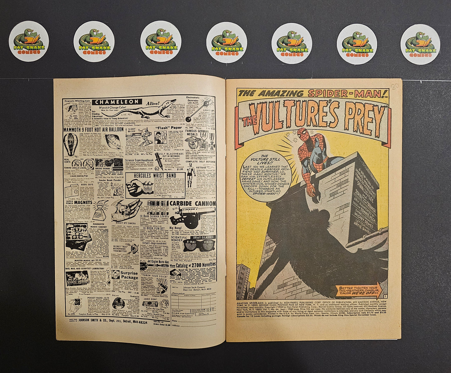 Amazing Spider-Man (Vol.1) #64 High Grade Vulture Appearance