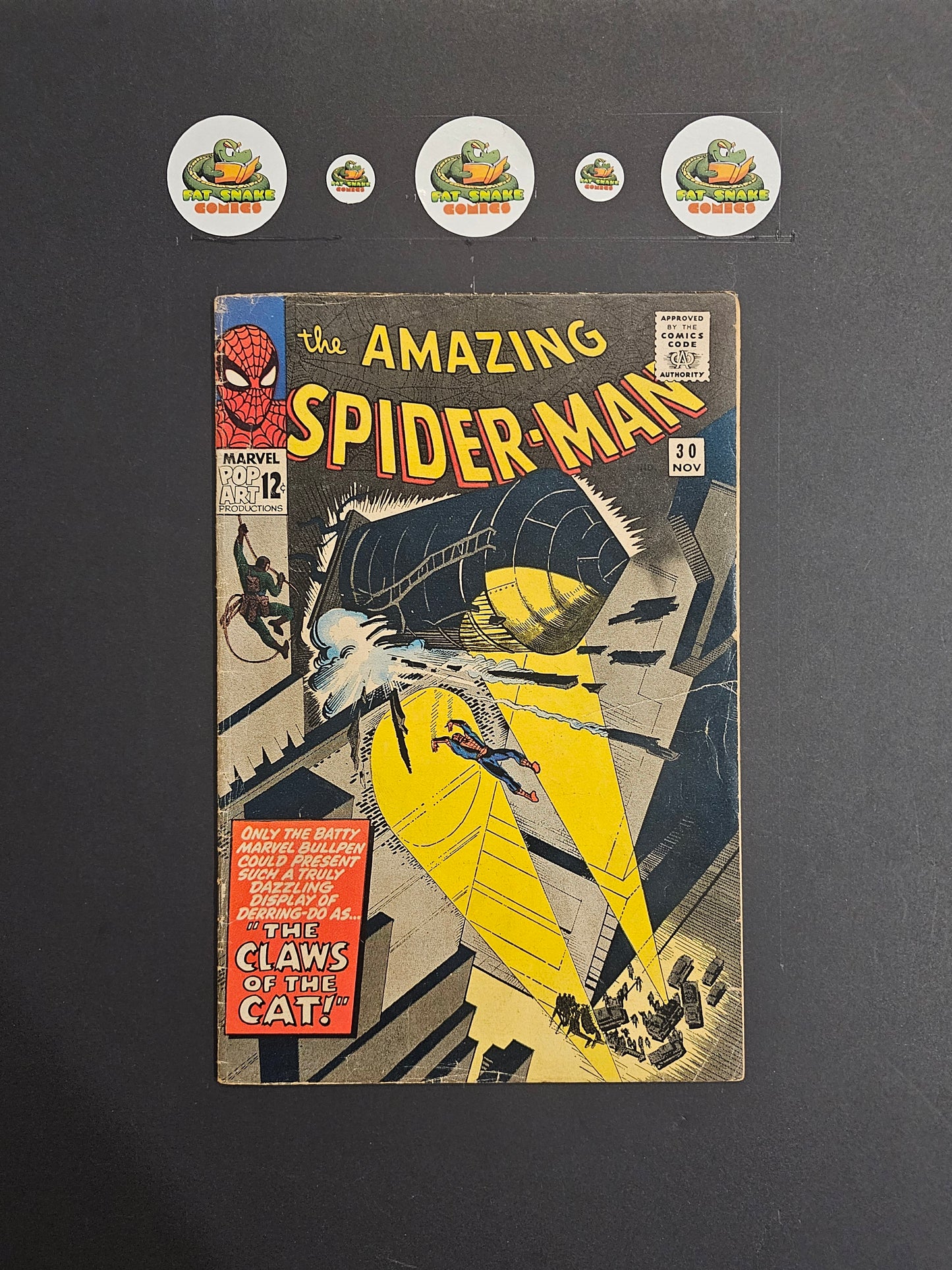 Amazing Spider-Man (Vol.1) #30 1st Appearance of Cat Burglar