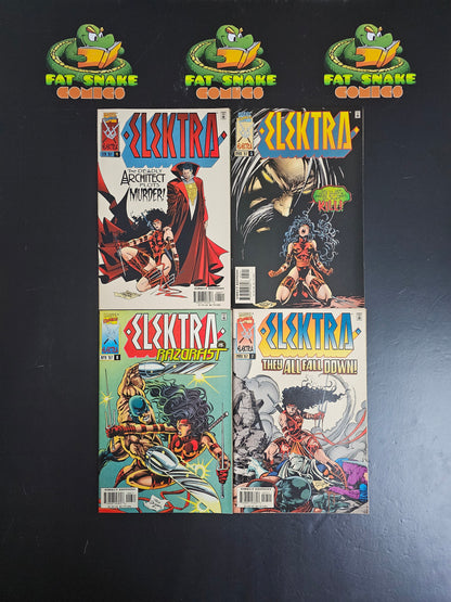 Elektra (1996) #1-#10, #12, #14 & Flashback