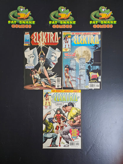 Elektra (1996) #1-#10, #12, #14 & Flashback