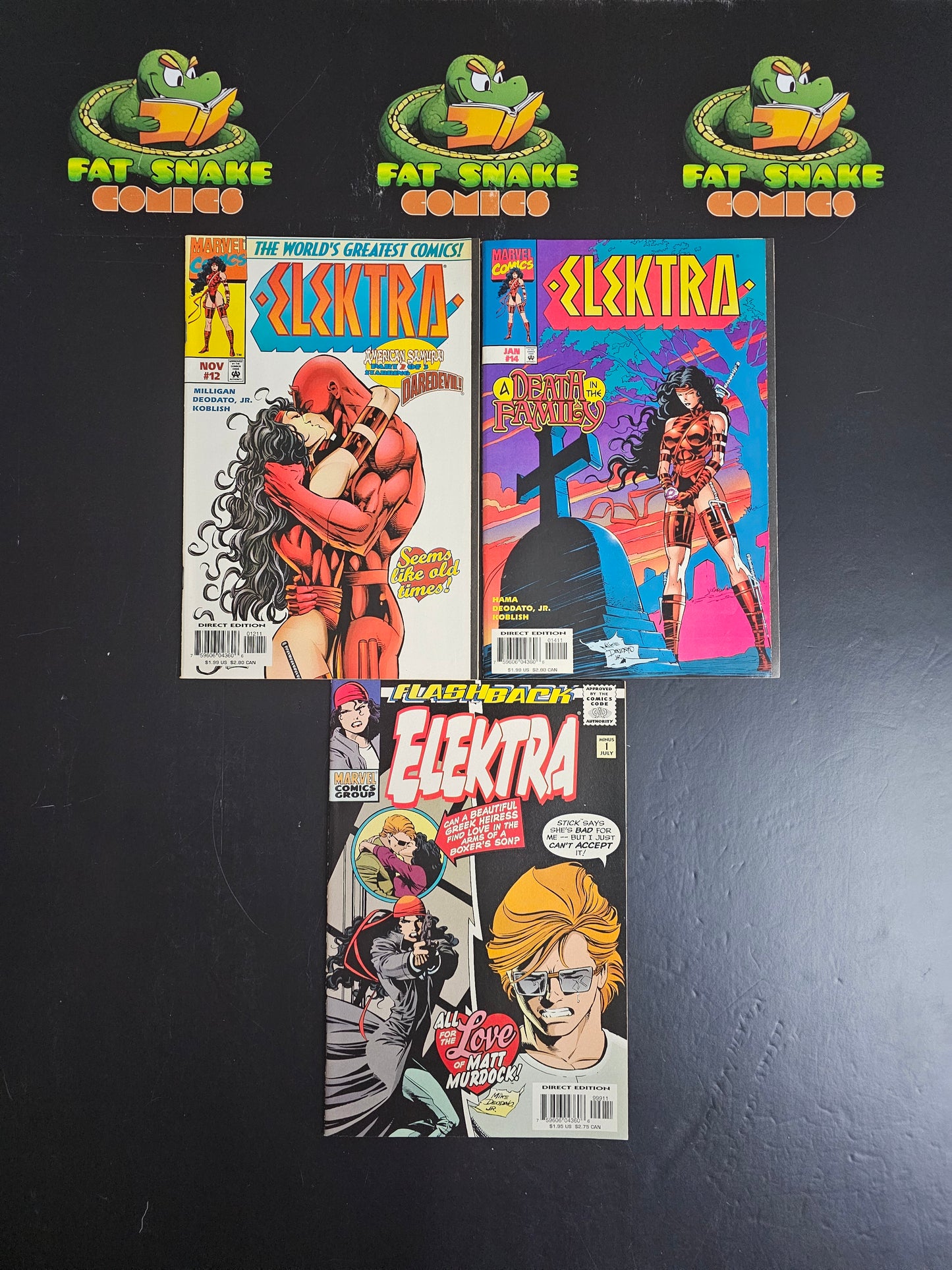 Elektra (1996) #1-#10, #12, #14 & Flashback