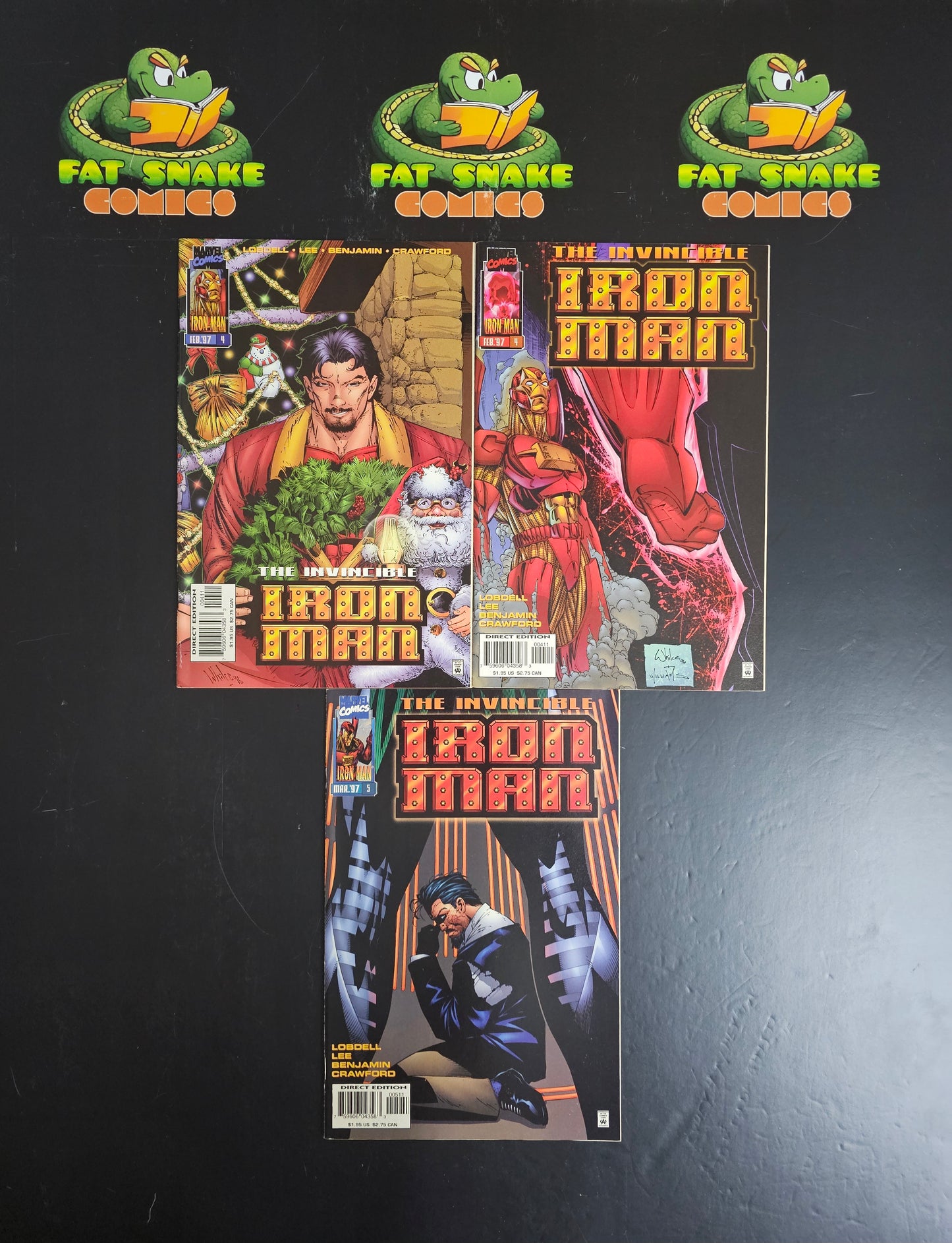 Iron Man (Vol.2) #1 to 13 Complete Volume; 1st "Heroes Reborn" Iron Man & Hulk