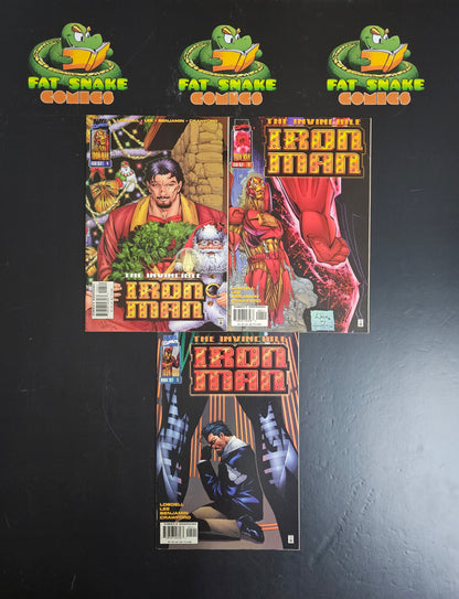 Iron Man (Vol.2) #1 to 13 Complete Volume; 1st "Heroes Reborn" Iron Man & Hulk