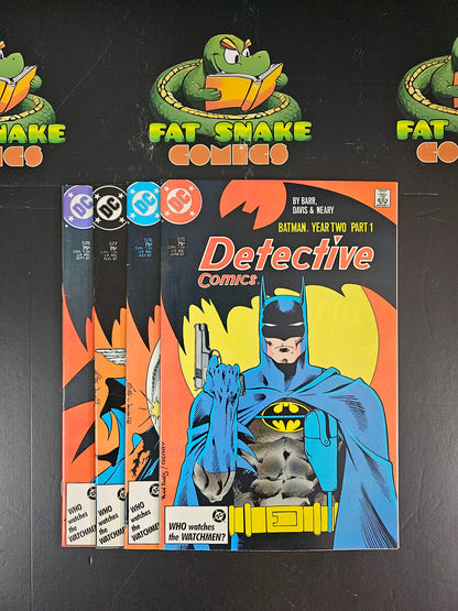 Detective Comics (1987) #575-578 Batman Year Two Complete