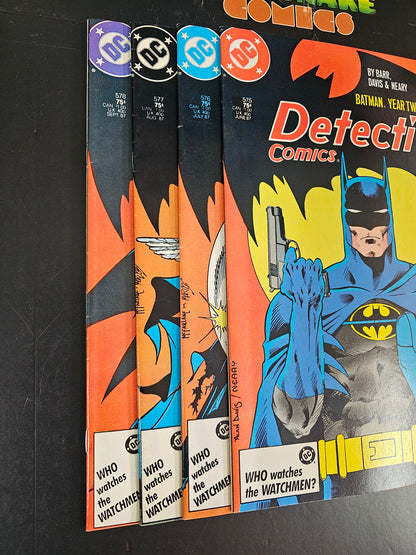 Detective Comics (1987) #575-578 Batman Year Two Complete