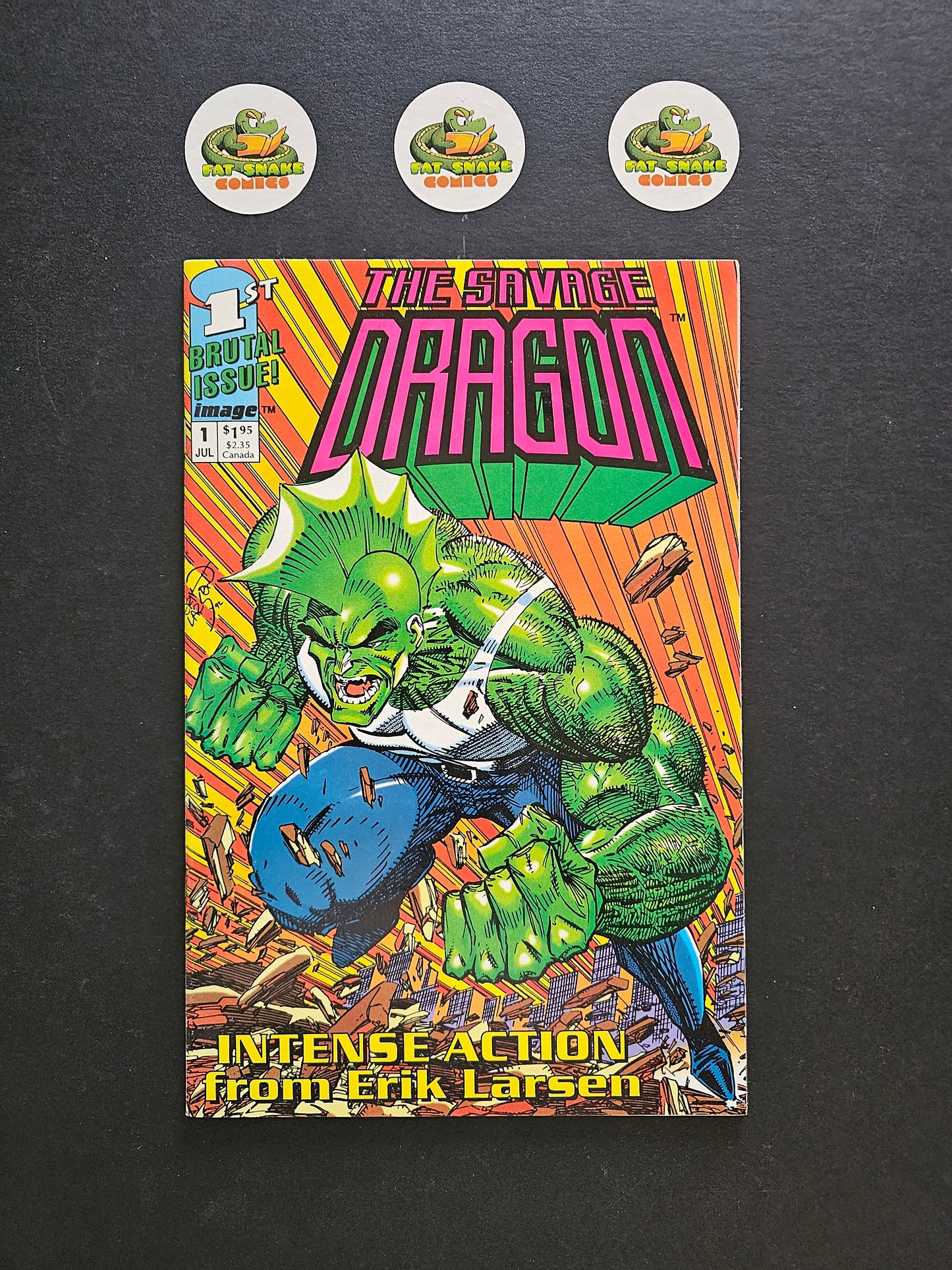 The Savage Dragon (1992) #1 Brutal 1st Issue