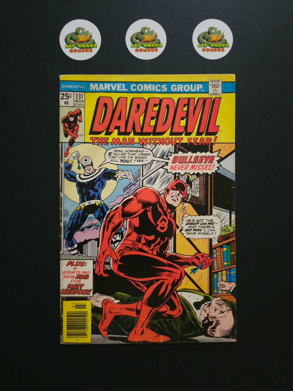 Daredevil (Vol. 1) #131 Origin & 1st Appearance of Bullseye