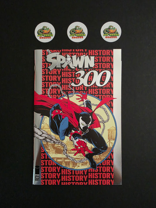 Spawn (2019) #300 HTF 2nd Print Silver Foil Variant