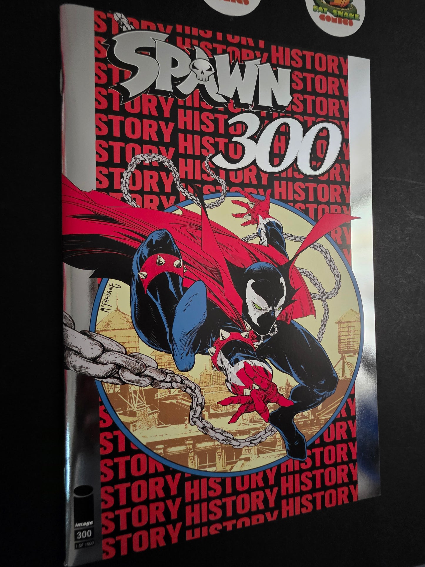 Spawn (2019) #300 HTF 2nd Print Silver Foil Variant