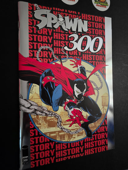 Spawn (2019) #300 HTF 2nd Print Silver Foil Variant
