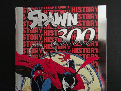 Spawn (2019) #300 HTF 2nd Print Silver Foil Variant
