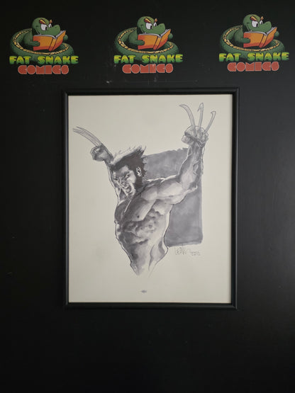 Original Wolverine Sketch by Leinil Francis Yu