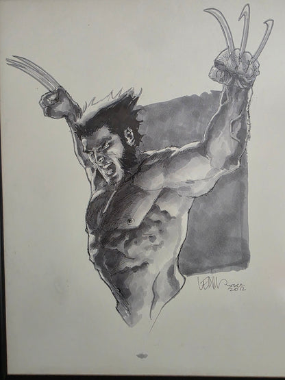 Original Wolverine Sketch by Leinil Francis Yu