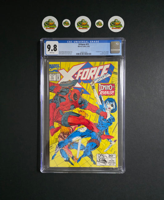 X-Force (1992) #11 1st Appearance of "Real" Domino (Neena Thurman)