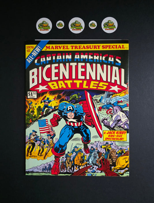 Marvel Treasury Edition Special (1976) #1 Captain America Bicentennial Battles