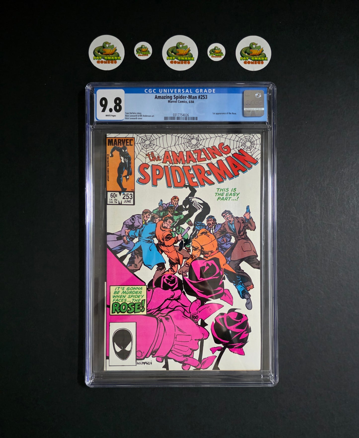 Amazing Spider-Man (1984) #253 CGC 9.8 WP