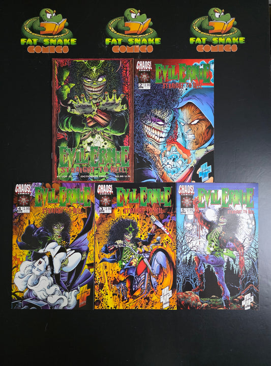 Evil Ernie: Straight to Hell (1995) #1-#5 Complete
