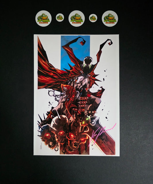 Spawn Art Print 002 by Von Randal