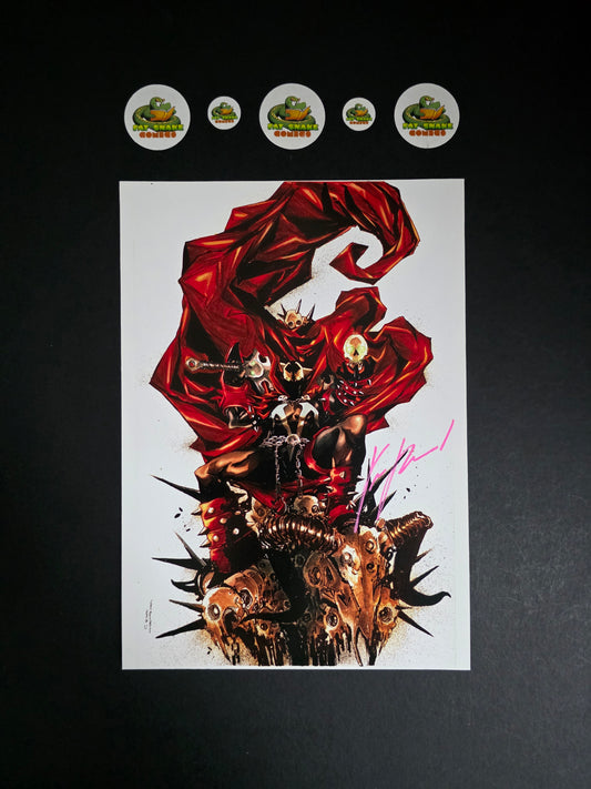 Spawn Art Print 003 by Von Randal