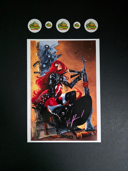 Spawn/Scorched Art Print 006 by Von Randal
