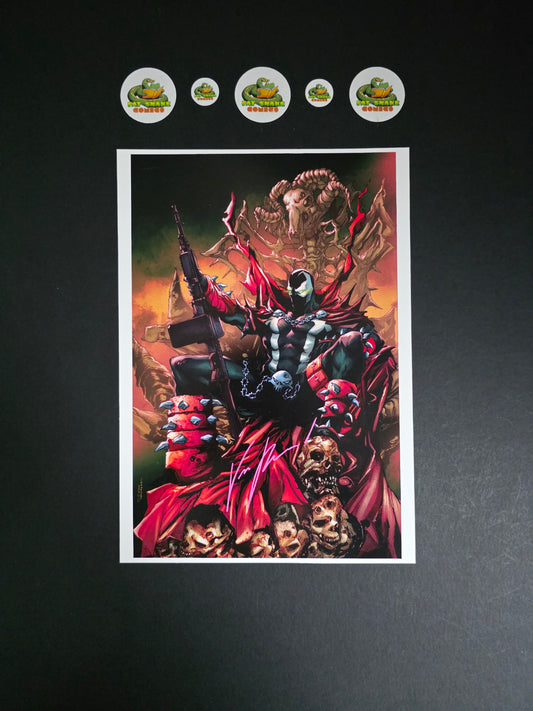 Signed Spawn Art Print x 6 Bundle Von Randal