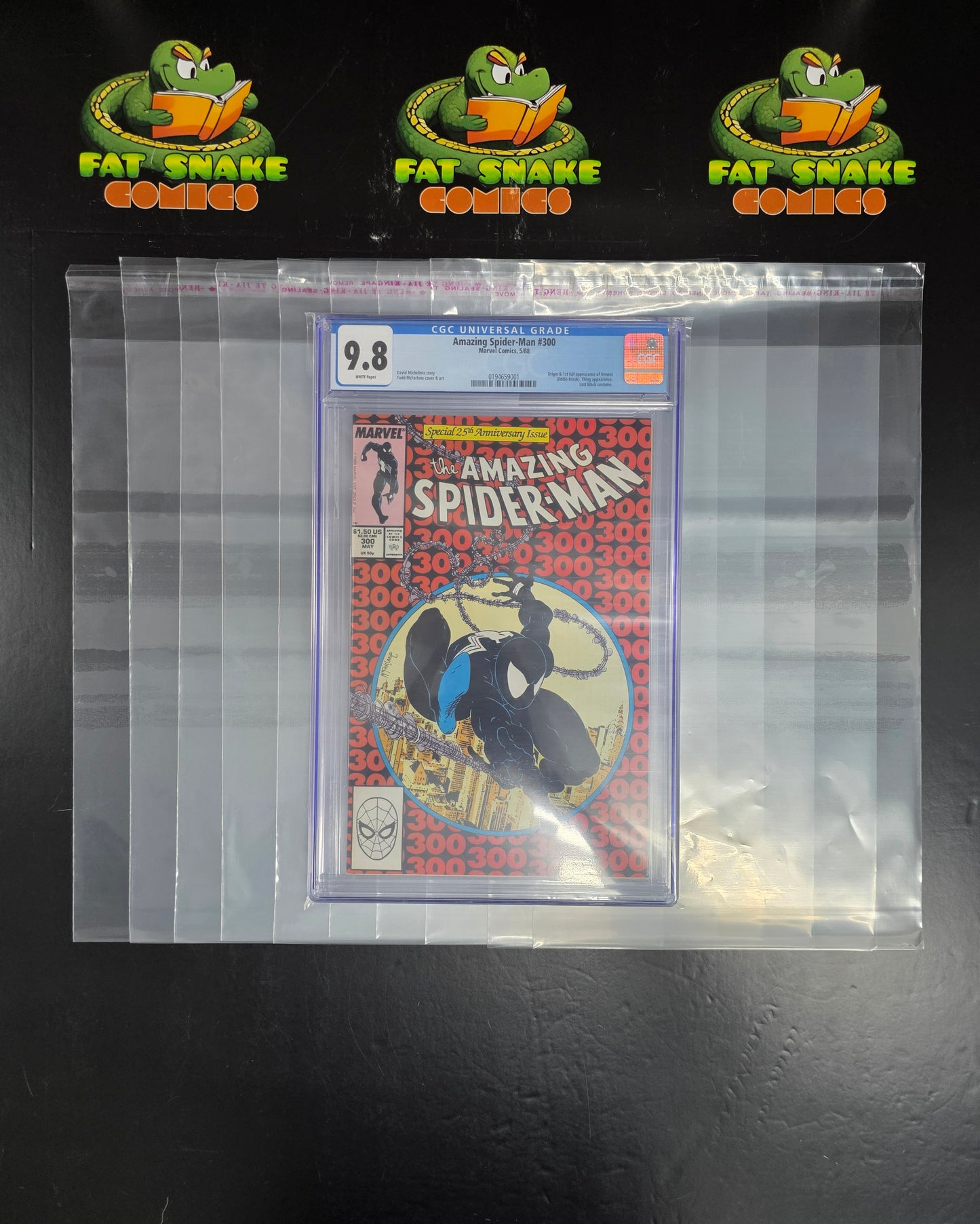 Graded Comic Acid-Free Resealable Sleeve