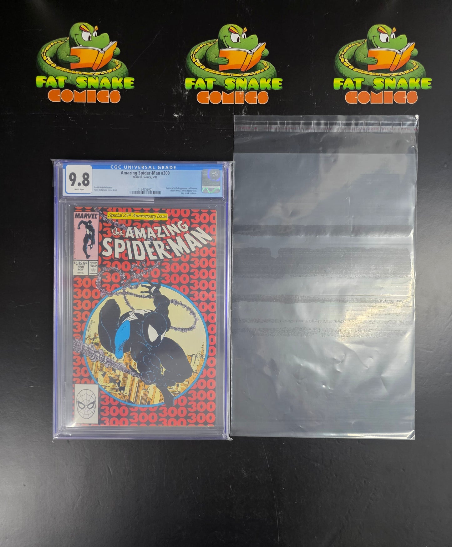 Graded Comic Acid-Free Resealable Sleeve