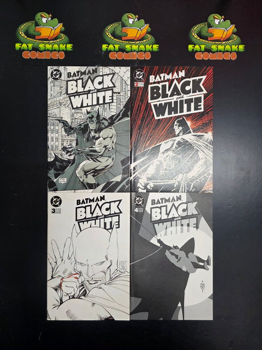 Batman Black & While (vol.1) #1-#4 Complete