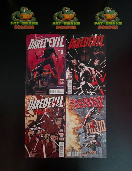 Daredevil (Vo. 4, 2016) #1-#10 + Variant High Grade Bundle
