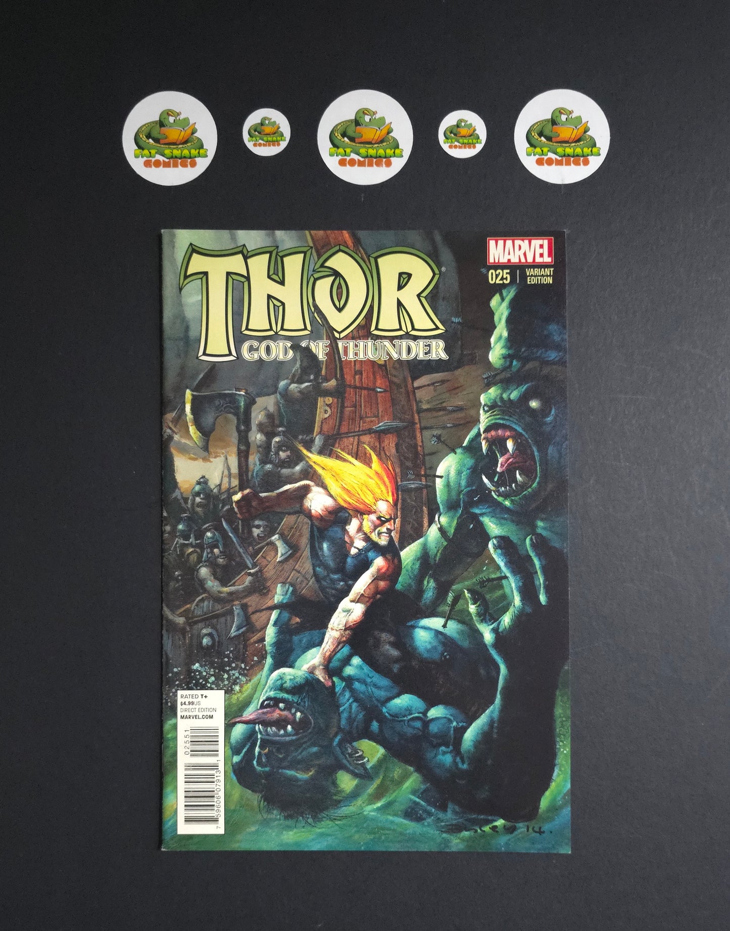 Thor, God of Thunder (2014) #25 Simon Bisley Variant