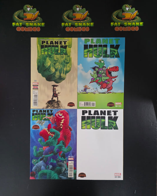 Planet Hulk (2015) Complete 5-issue Limited Series with Variants