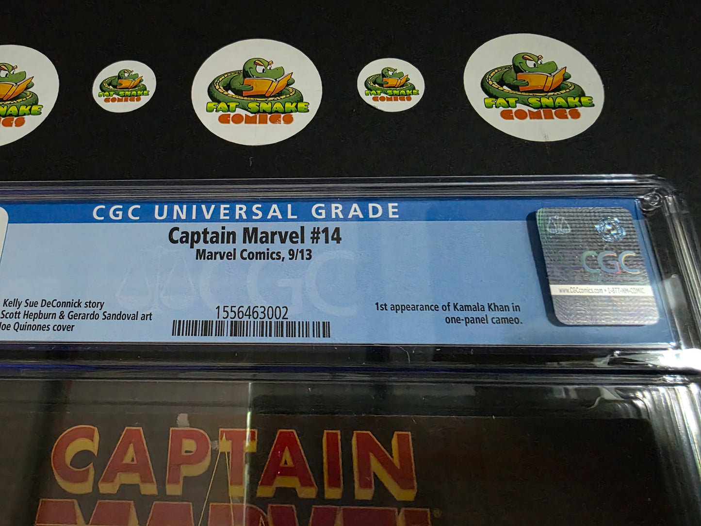 Captain Marvel (2013) #14 CGC 9.6 WP 1st Kamala Khan