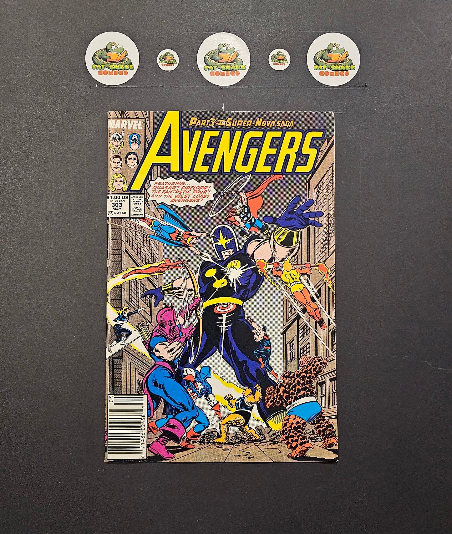 Avengers (1989) #303 High Grade Newsstand