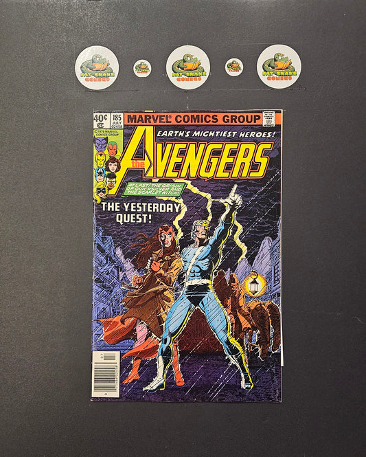 Avengers (1979) #185 Key Newsstand Issue