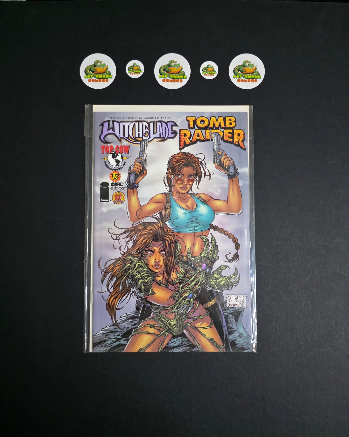 Witchblade Tomb Raider (2000) #1/2 High Grade Bundle