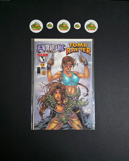 Witchblade Tomb Raider (2000) #1/2 High Grade Bundle
