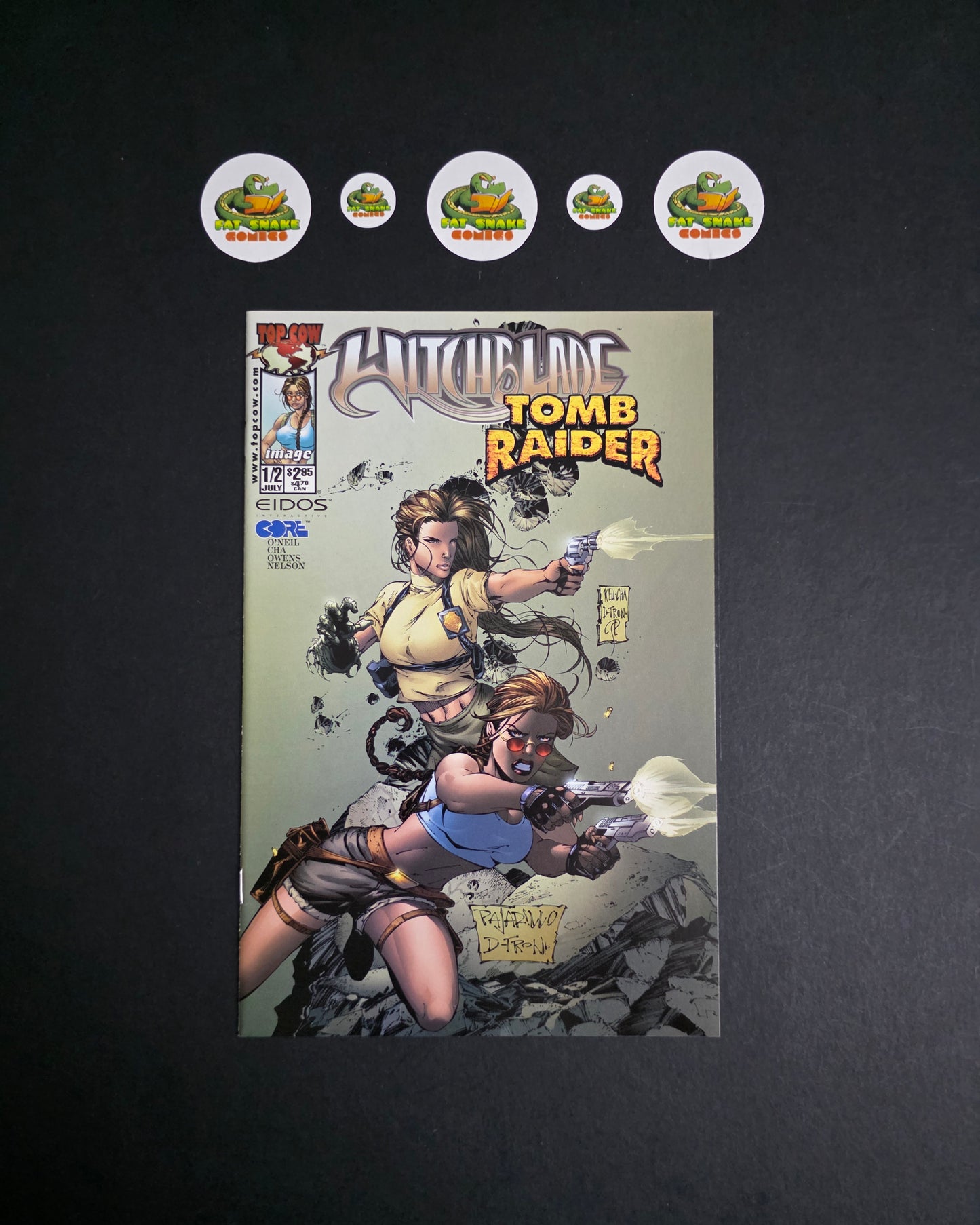 Witchblade Tomb Raider (2000) #1/2 High Grade Bundle