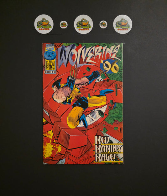 Wolverine Annual 1996 Wraparound Cover
