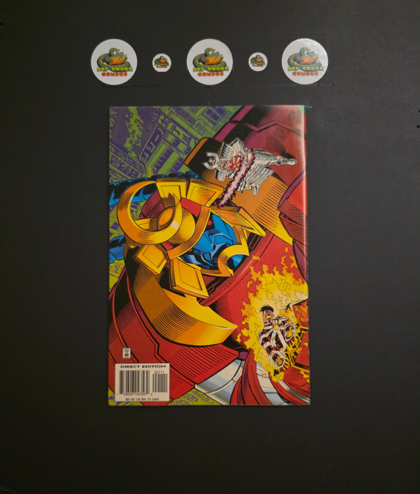 Wolverine Annual 1996 Wraparound Cover