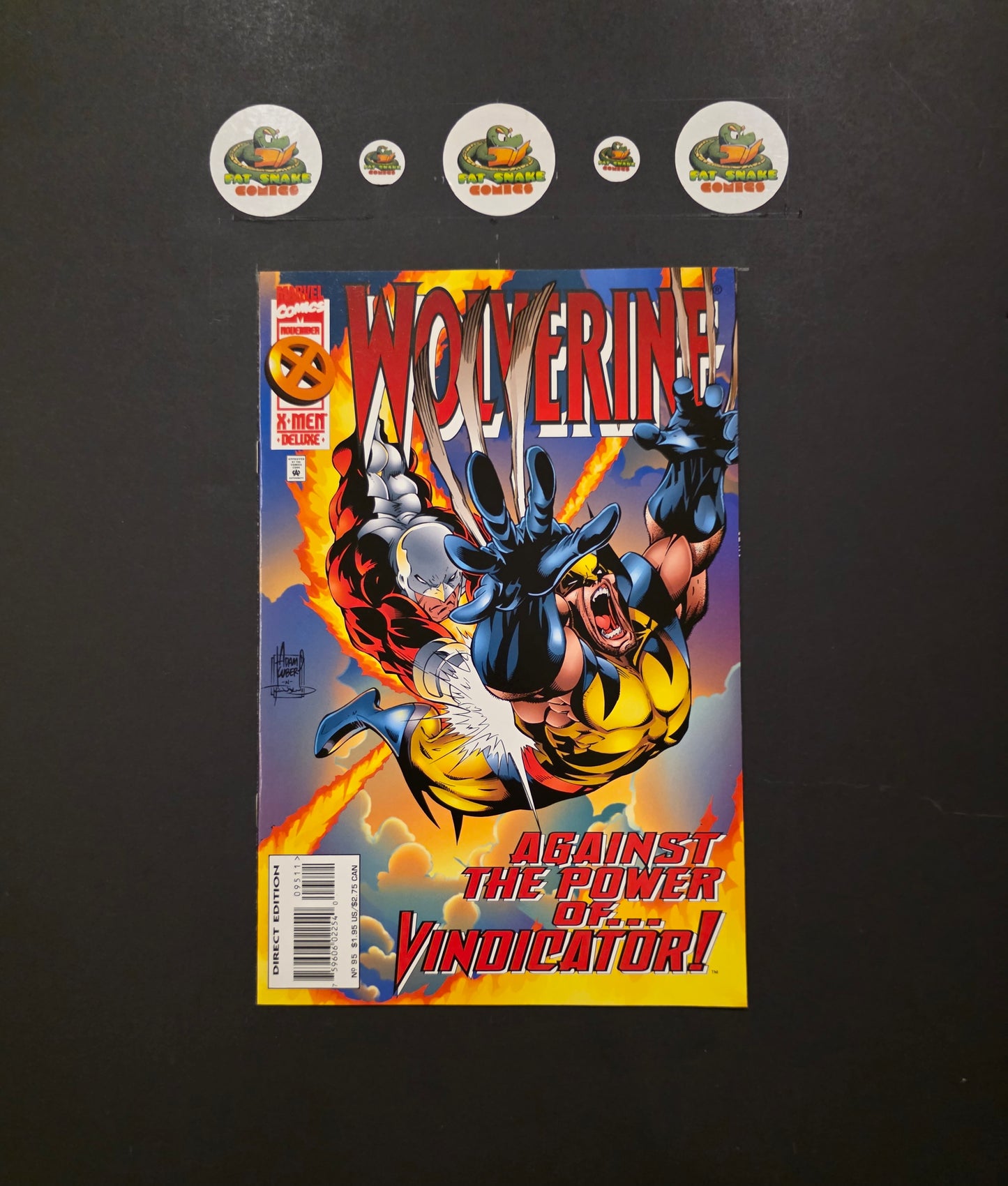 Wolverine (Vol.1) #95 Vindicator Appearance