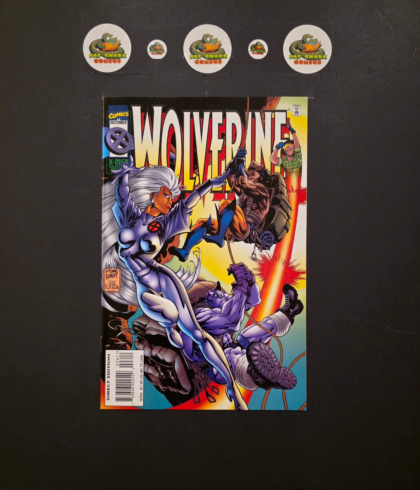 Wolverine (Vol.1) #96 Storm Appearance