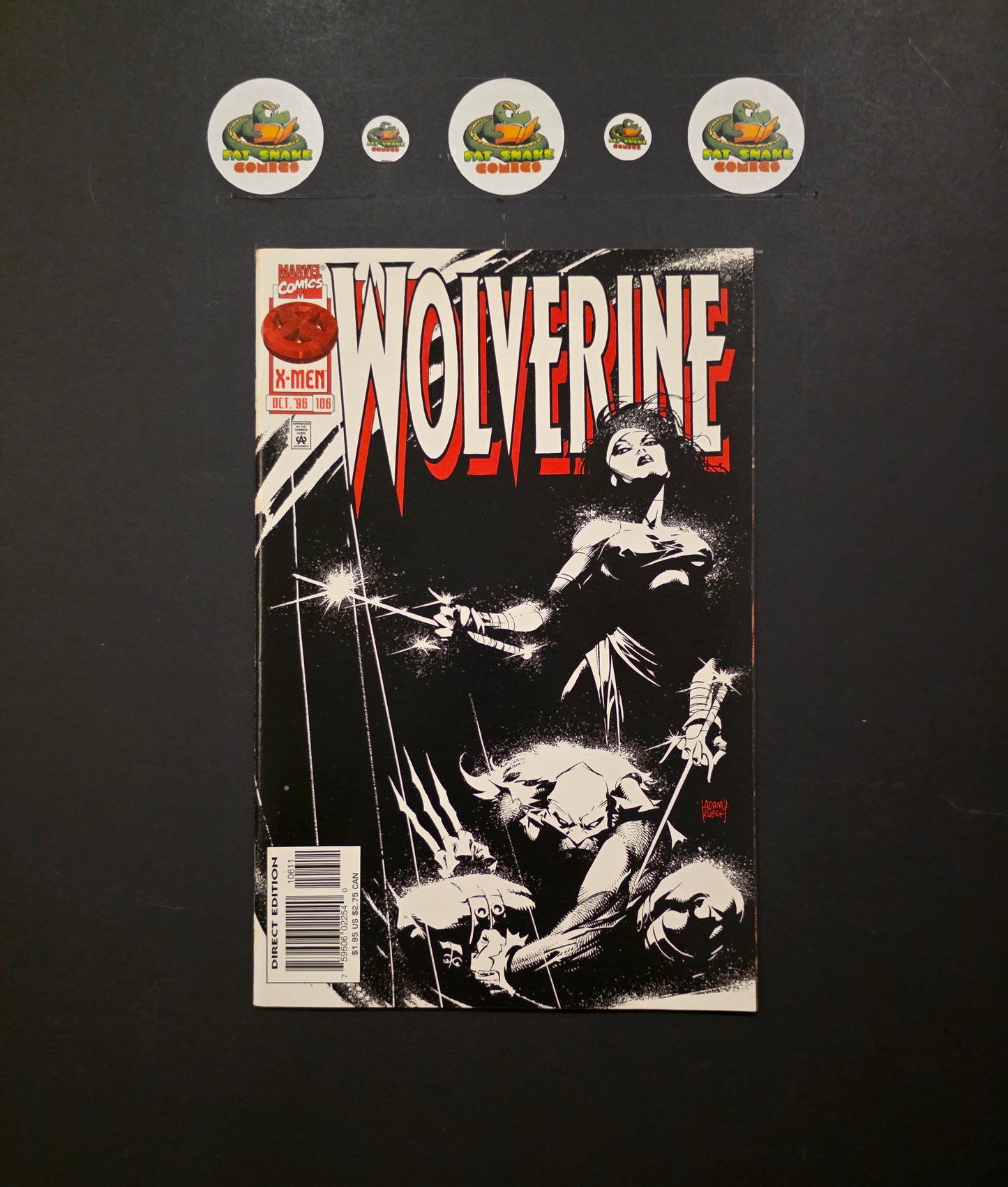 Wolverine (Vol.1) #106 Adam Kubert cover