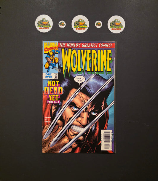 Wolverine (Vol.1) #119 Error Print on Cover