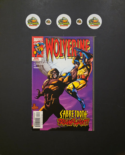 Wolverine (Vol.1) #127 Sabretooth Appearance