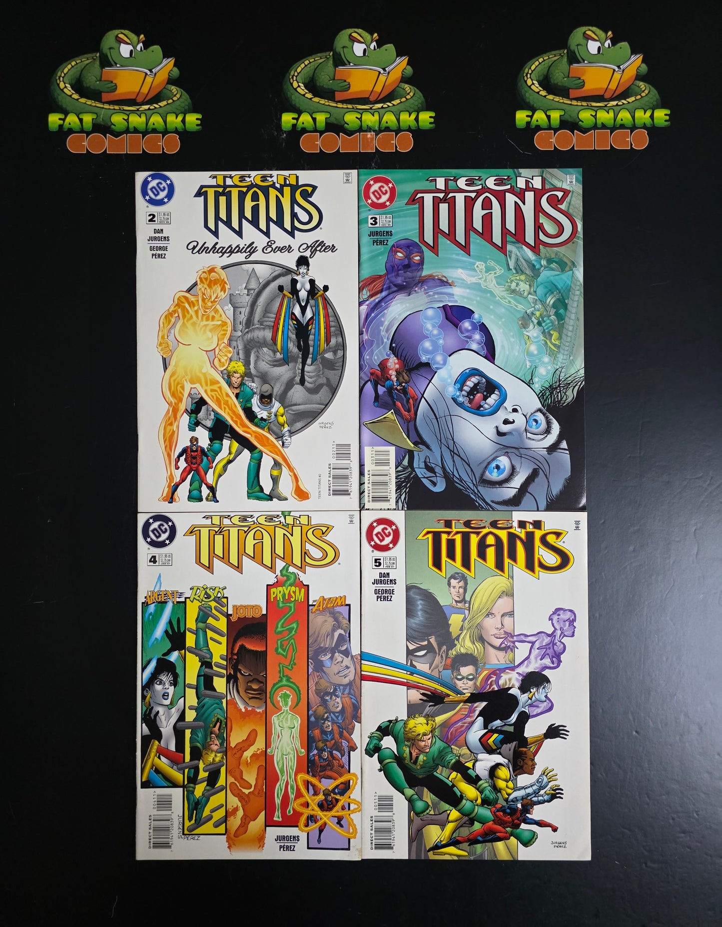 Teen Titans (1996) #1 to #9 High Grade Bundle