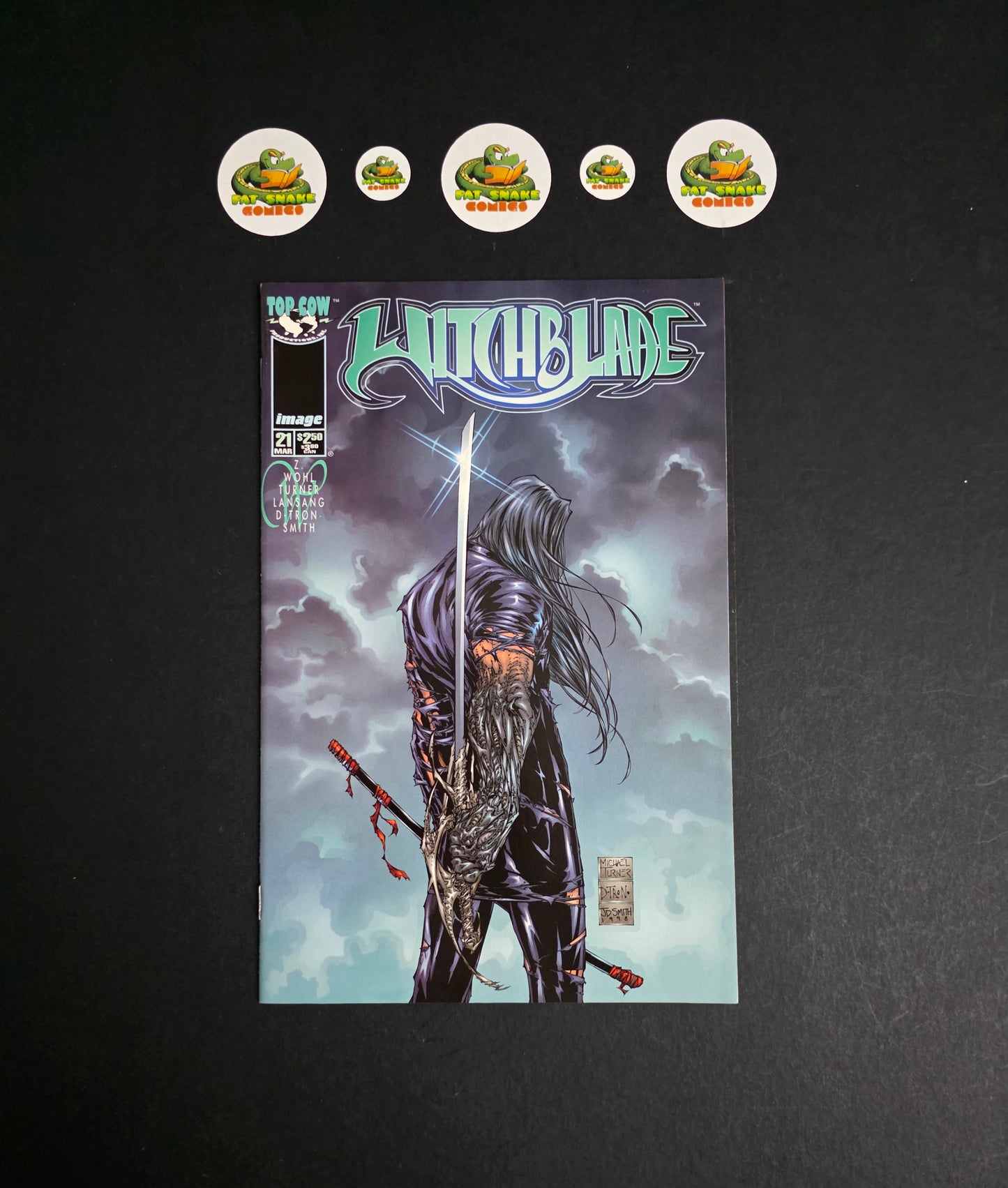 Witchblade (1998) #21 Michael Turner Cover